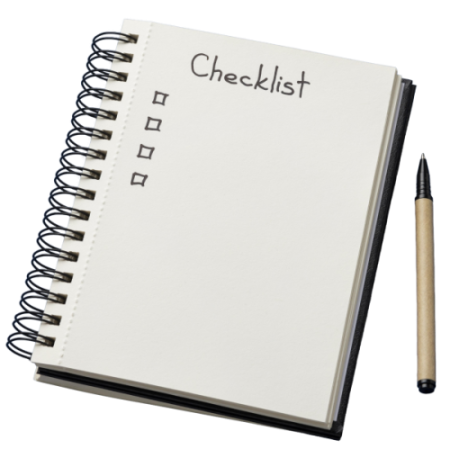 ¡Checklists para anfitriones!