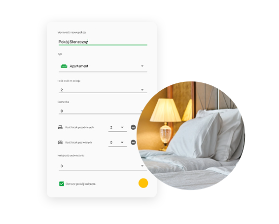 Dodawanie pokoi w aplikacji do zarządzania obiektem noclegowym