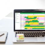 Accommodation booking calendar in the mobile app.
