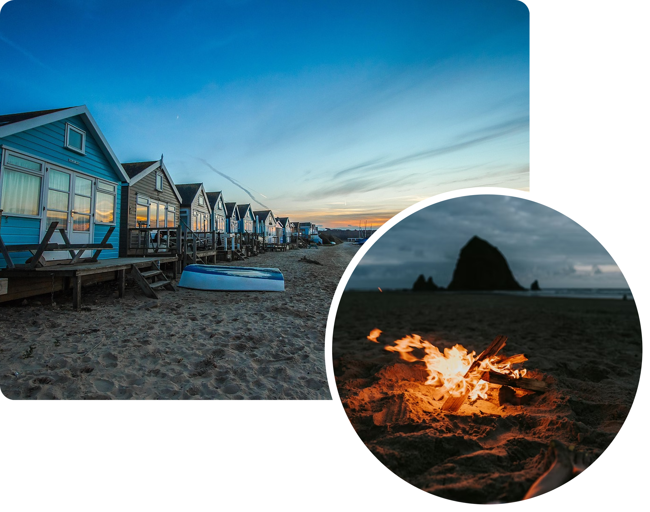 domki na wynajem na plaży