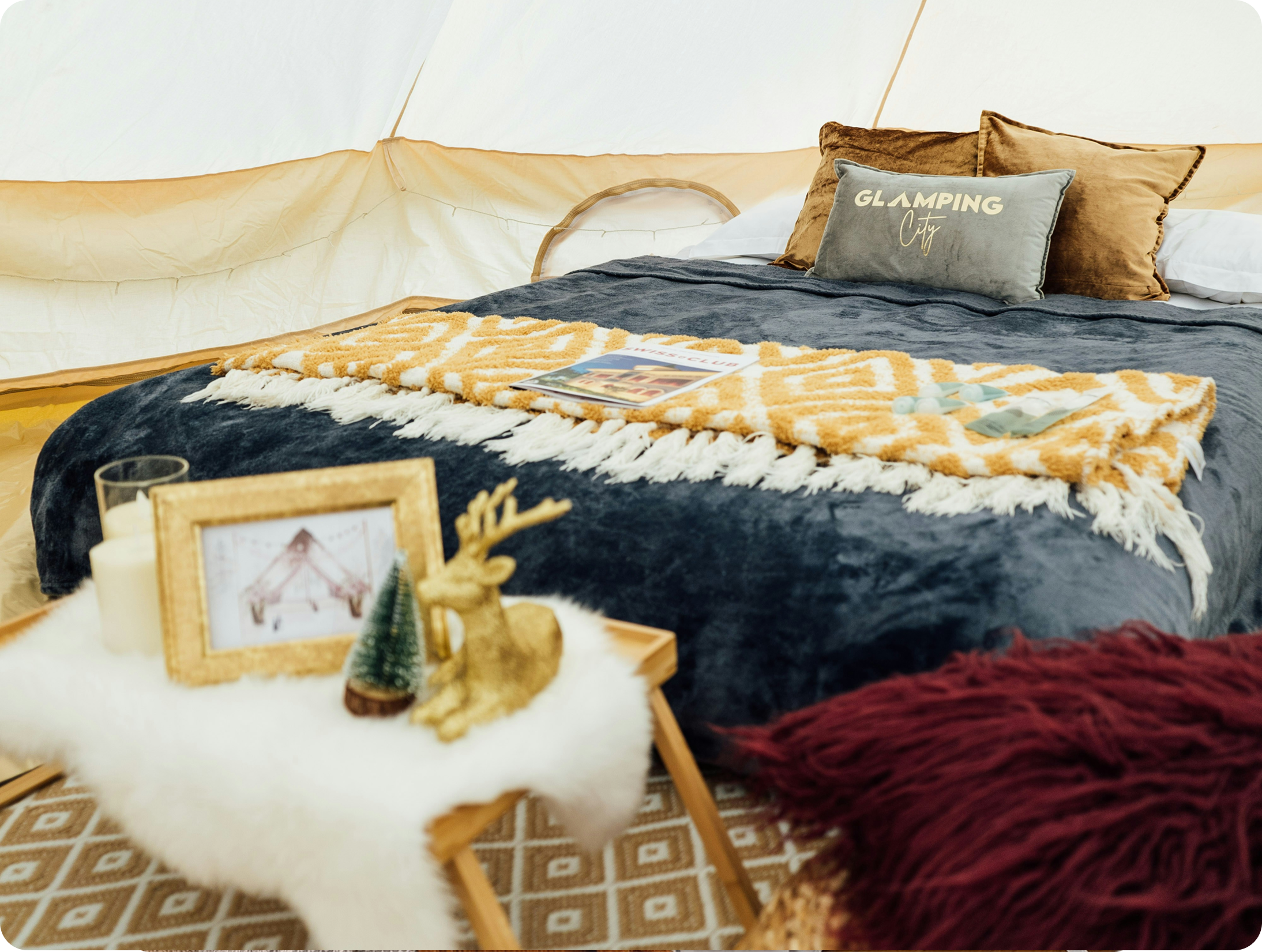 zarządzanie miejscami noclegowymi na glampingu