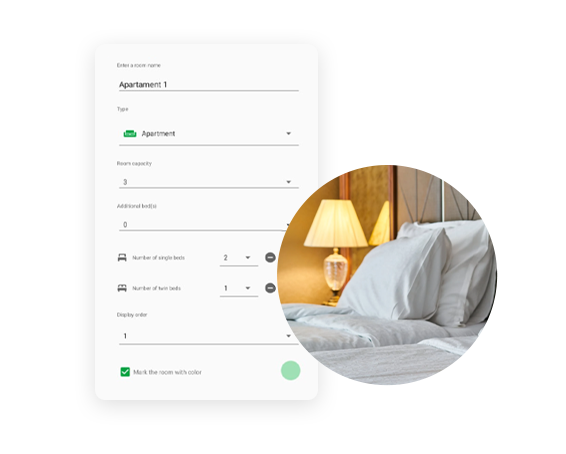 Muestre cómo agregar una nueva habitación en la aplicación BedBooking